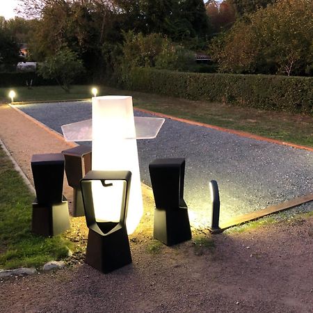 Villa Bergerac Avec Piscine Bagian luar foto